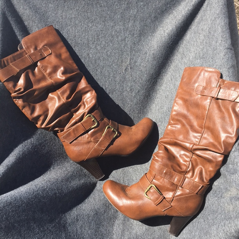 Brown Knee Highs